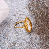 Women's Bubble Fashion White Shellfish Ring – Stylish Gifts — 3