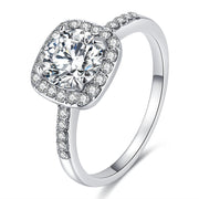 Hearts And Arrows Simulated Diamond Engagement – Gifts for Couples — 5