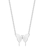 Geometric Butterfly Pendant Butterfly Necklace – Jewelry Gift Ideas — 7