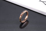 Fashion Titanium Steel Can Be Rotatable Ring – Stylish Gifts — 5