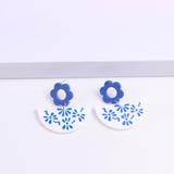 Blue And White Porcelain Series Eardrops Are Simple – Stylish Gifts — 7