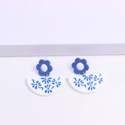Blue And White Porcelain Series Eardrops Are Simple – Stylish Gifts — 7