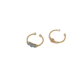 Natural Aquamarine Diy Design Female Ring Ornament – Gifts for Her — 7