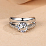 Women's Fashion Love Zircon Ring – Stylish Gifts — 4