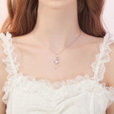 Wishing Star Aurora Glass Star Simple Clavicle – Jewelry Gift Ideas — 2