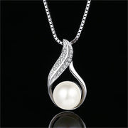 Women's Pearl Pendant Necklace S925 Sterling – Jewelry Gift Ideas — 8