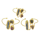 Classical Design Irregular Tourmaline Blue Stone – Jewelry Gift Ideas — 3