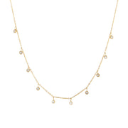 Electroplated 18K Gold Color Zircon Water Drops – Jewelry Gift Ideas — 6