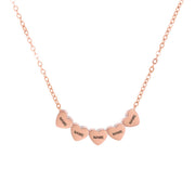 Engraved Stainless Steel Necklace Heart-shaped – Jewelry Gift Ideas — 13