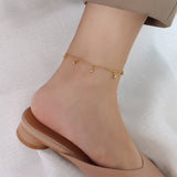 Titanium Steel Simple Fashion Ball Anklet – Stylish Gifts — 6