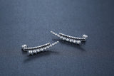 Long Slimming Ornament Beads Zircon Copper Earrings – Gift Ideas — 4