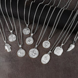 Stainless Steel Coin 18K Gold Plated Pendant – Jewelry Gift Ideas — 6