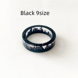 Red Moon Resin Ring – Thoughtful Gifts — 7