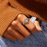 Women's Simple Fashion Net Red Sterling Silver Ring – Stylish Gifts — 6