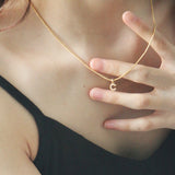 Fashion Personality Round Snake Clavicle Chain Female – Stylish Gifts — 11
