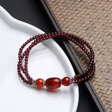 Fashion Personality Natural Three-in-One Garnet – Jewelry Gift Ideas — 3