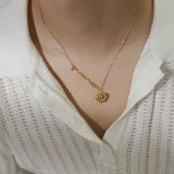 Small Autumn And Winter Chains Love Pendant – Jewelry Gift Ideas — 4