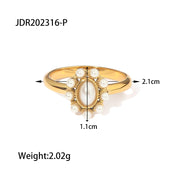 SUNFLOWER Green Zirconiumwhite Diamond Inlaid – Gifts for Her — 5