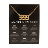 Popular Hip Hop Angel Digital Pendant Necklace – Jewelry Gift Ideas — 3