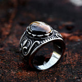 Fashion Vintage Titanium Steel Ring – Stylish Gifts — 5