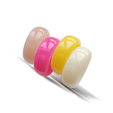 Round Resin Summer Jelly Color Dynamic Acrylic – Jewelry Gift Ideas — 7