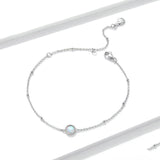 Simple Original Gorgeous Round Opal Bracelet – Jewelry Gift Ideas — 4