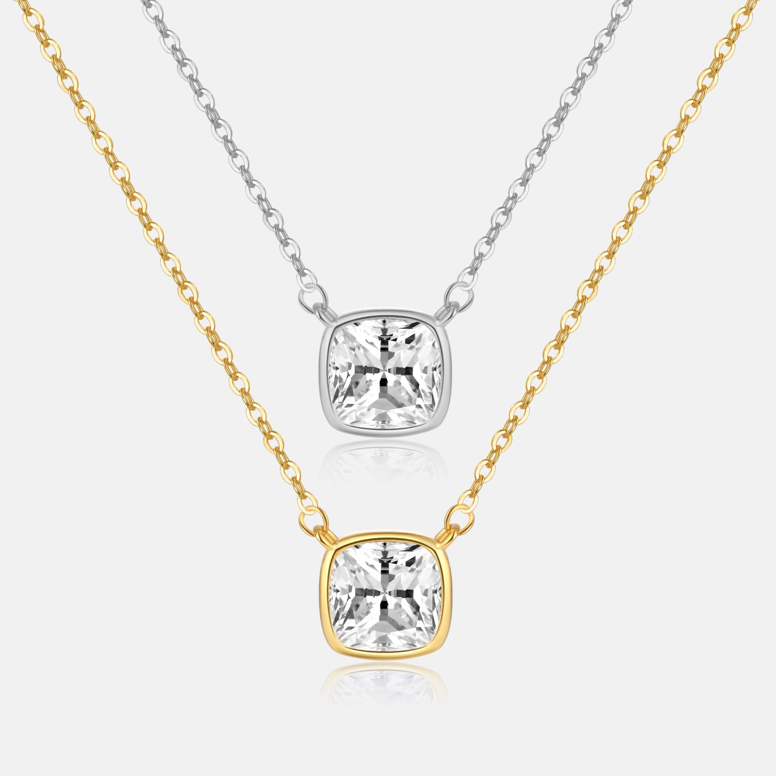 Korean Jewelry Diamond-studded Necklace 925 – Jewelry Gift Ideas — 1