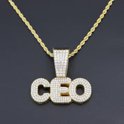 Monogram Diamond Pendant Necklace – Jewelry Gift Ideas — 4
