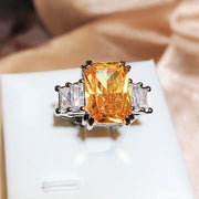 Overturn Stone Inlay Powder Rhinestone Ring – Gift Ideas — 7