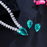 Ear Stud Clavicle Chain Shows Thin Zircon – Birthday Gifts — 3