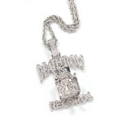 Pendant Full Of Zircon Monogram Necklace Hip Hop – Jewelry Gift Ideas — 6