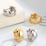Anti-allergic Fashion Rhombus Ear Buckle – Stylish Gifts — 1