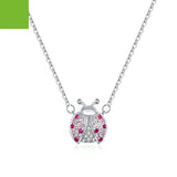 Little Ladybug Sterling Silver Necklace – Jewelry Gift Ideas — 5