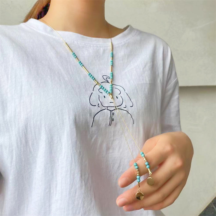 Women's Fake Turquoise Multi-layer Handmade – Jewelry Gift Ideas — 1