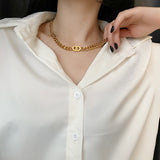 Colorless Cuban Chain Women's Necklace – Jewelry Gift Ideas — 1