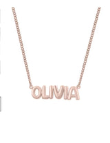 Personalized 3D Bubble Name Necklace – Jewelry Gift Ideas — 13