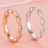 Creative S925 Silver Reverse Love Eternal Ring – Gifts for Couples — 1