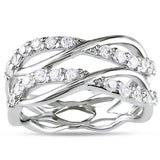 Multi-line Interwoven 8-shaped Ring For Women – Gifts for Her — 5