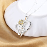 Pastoral Style Two-color Sunflower Pendant Trend – Jewelry Gift Ideas — 4