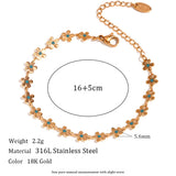 Small Flower Handmade Chain Necklace For Women – Jewelry Gift Ideas — 3