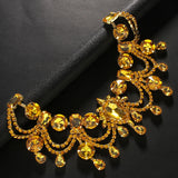 Women's Exaggerated Citrine Necklace – Jewelry Gift Ideas — 3
