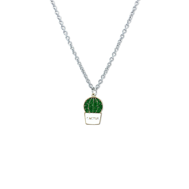 Plant Cactus Necklace Men''s Fashion Accessories Hip – Stylish Gifts — 1
