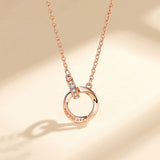 Women's 925 Silver Mobius Strip Necklace – Jewelry Gift Ideas — 4