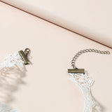 Fashion Creative White Lace Necklace For Ladies – Stylish Gifts — 5