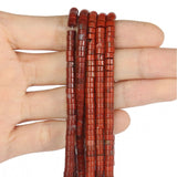 4 2mm Abacus Beads Right Angle Wafer Bracelet – Jewelry Gift Ideas — 4