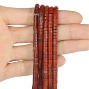 4 2mm Abacus Beads Right Angle Wafer Bracelet – Jewelry Gift Ideas — 4