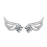 European And American Angel Wing Stud Earrings – Surprise Gifts — 3