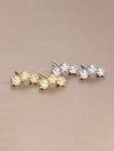 Sterling Silver Needle Geometric Stars Three Large – Useful Gifts — 3