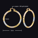 Simple Gold Women's Metal Alloy Earrings – Gifts for Her — 9