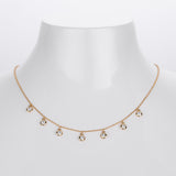 Simple Zircon Inlaid Temperament Necklace – Jewelry Gift Ideas — 6